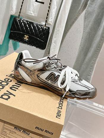 New Balance X Miu Miu Sneakers Silver