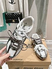 New Balance X Miu Miu Sneakers Silver - 2
