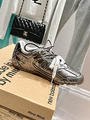 New Balance X Miu Miu Sneakers Silver 001 - 1