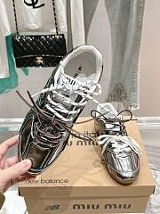 New Balance X Miu Miu Sneakers Silver 001 - 3