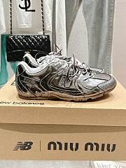New Balance X Miu Miu Sneakers Silver 001 - 5