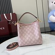 Gucci Emblem mini bucket bag -19x18x11cm - 6