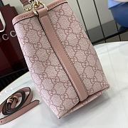 Gucci Emblem mini bucket bag -19x18x11cm - 5