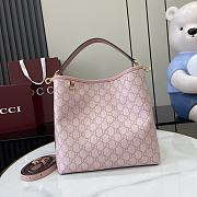 Gucci Emblem Small bucket bag -25x25x15.5cm - 5