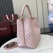 Gucci Emblem Small bucket bag -25x25x15.5cm - 4
