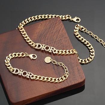 Dior Necklacke&Bracelet