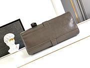 Prada Medium leather tote bag Pewter - 5