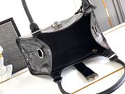 Prada Medium leather tote bag Black - 3