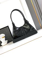Prada Medium leather tote bag Black - 5