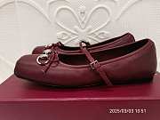 women-s-gucci-horsebit-ballet-flat Red Leather - 2