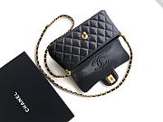 Chanel 25P Kelly Black-12*22*6cm - 4
