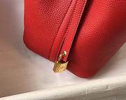 Hermès | Picotin Lock 18 Red-18cm - 2