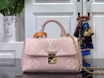 Louis Vuitton Nano Madeleine Bicolor Monogram Bag M13796-12.5x6x21cm