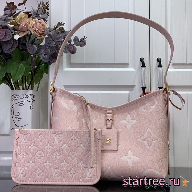 CarryAll PM Bicolor Monogram Empreinte Bag M46288-24x12x29.5cm - 1