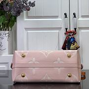 CarryAll PM Bicolor Monogram Empreinte Bag M46288-24x12x29.5cm - 4