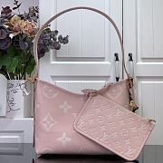 CarryAll PM Bicolor Monogram Empreinte Bag M46288-24x12x29.5cm - 3