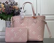Louis Vuitton Neverfull MM Mid Size Two Color Tote Bag M14210-28x14x31cm - 1