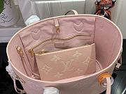 Louis Vuitton Neverfull MM Mid Size Two Color Tote Bag M14210-28x14x31cm - 4