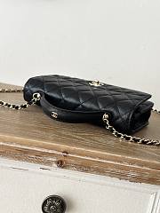 Chanel 25C Woc With Handle Caviar Black-19cm - 4