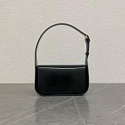 Celine Terence Triomphe Bag In Shiny Leather-21x5.5x11cm - 3