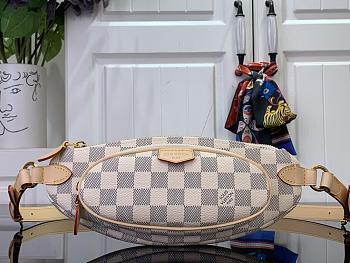 Louis Vuitton N00230 Keepit Bag Damier Azur - 29cm
