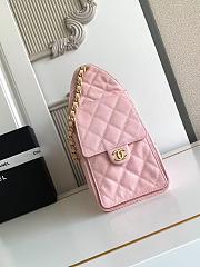 CHANEL 25 Small Handbag Grained Calfskin & Gold-Tone Metal Pink - 2