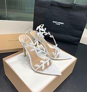 Gianvito Rossi Flavia Heels White - 10.5cm - 1
