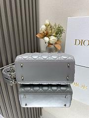Dior Medium Lady Dior Lamskin Leather 002-24cm - 4