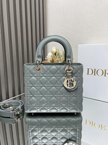 Dior Medium Lady Dior Lamskin Leather 003-24cm