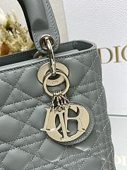 Dior Medium Lady Dior Lamskin Leather 003-24cm - 2