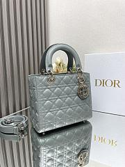 Dior Medium Lady Dior Lamskin Leather 003-24cm - 5