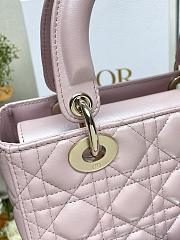 Dior Medium Lady Dior Lamskin Leather 004-24cm - 2
