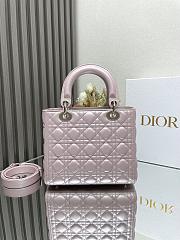 Dior Medium Lady Dior Lamskin Leather 004-24cm - 3