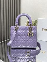 Dior Medium Lady Dior Lamskin Leather 006-24cm - 1