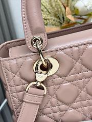 Dior Medium Lady Dior Lamskin Leather 007-24cm - 2