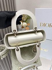 Dior Medium Lady Dior Lamskin Leather 008-24cm - 4