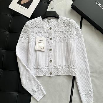 Chanel Hollow Jacket White