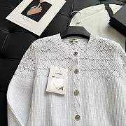 Chanel Hollow Jacket White - 5