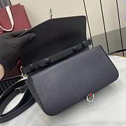 Gucci Small crossbody bag with hook closure Black- 23.5x12.5x6.5cm - 2