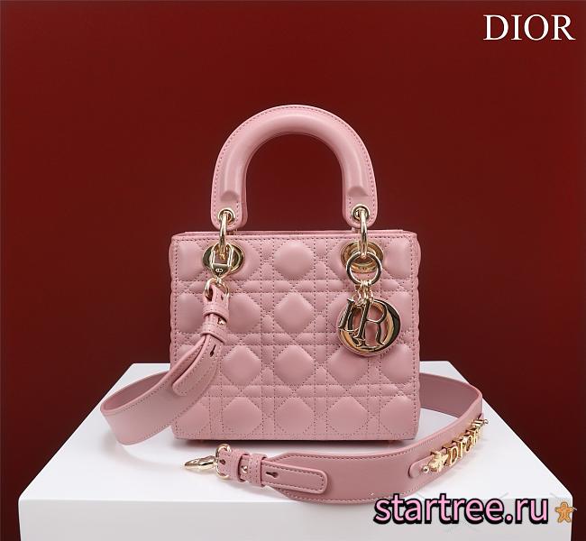Dior Small Lady Dior Bag Pink-20cm - 1