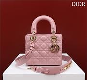 Dior Small Lady Dior Bag Pink-20cm - 1