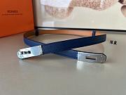 Hermes Belt Dark Blue - 6