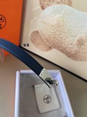 Hermes Belt Dark Blue - 5