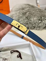 Hermes Belt Dark Blue - 3