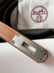 Hermes Kelly Belt Brown - 3