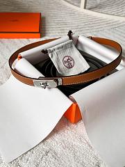 Hermes Kelly Belt Brown - 2