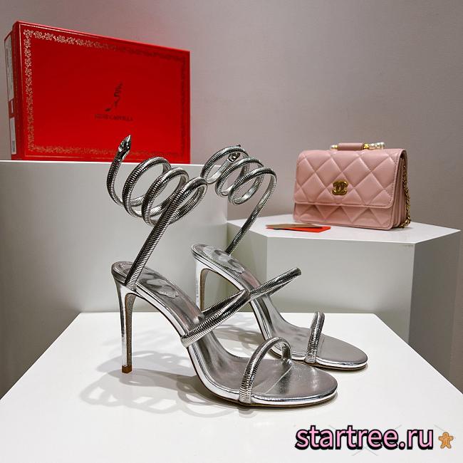Rene Caovilla EO Sandals Silver - 1