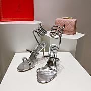 Rene Caovilla EO Sandals Silver - 3