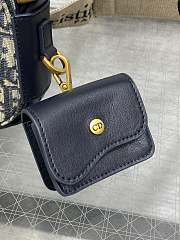 Dior Small Streetchic Bag Blue Oblique- 24x5x12.5cm - 3