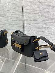 Dior Small Streetchic Bag Black- 24x5x12.5cm  - 4